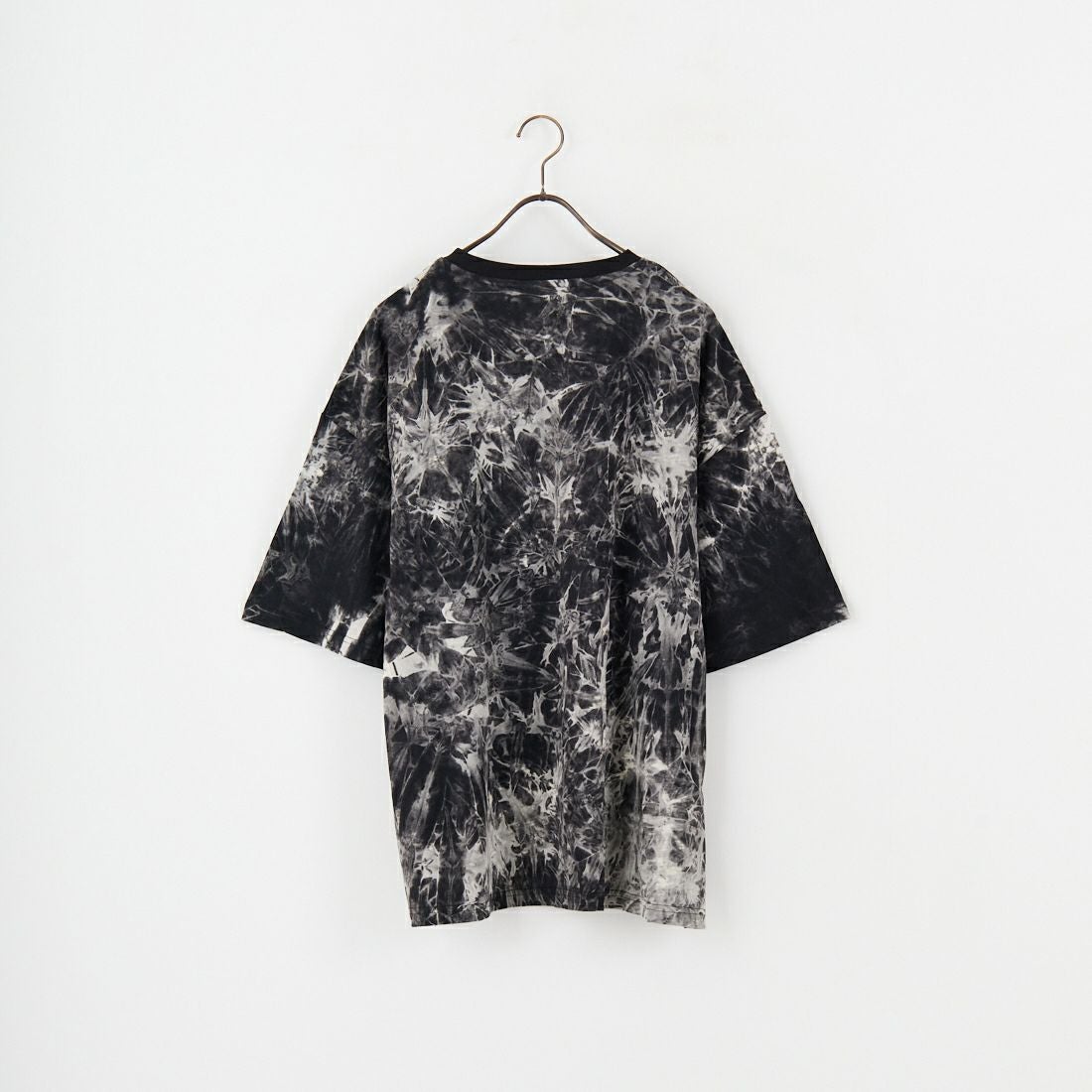 33Degrees [サーティースリーディグリーズ] タイダイ天竺Tシャツ [24A-14150JF] BLK/BEG