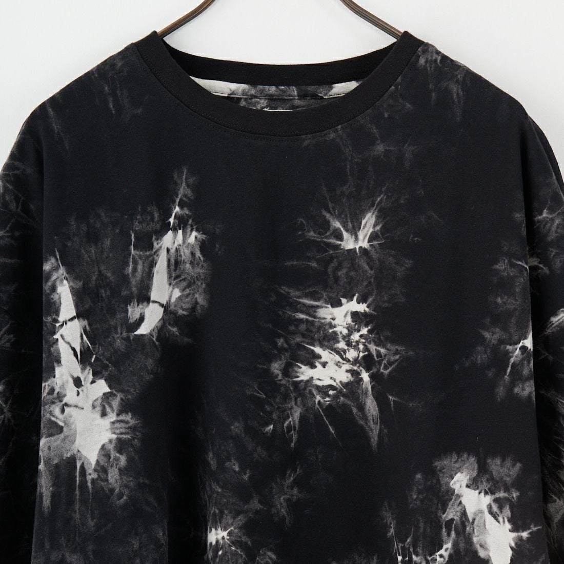 33Degrees [サーティースリーディグリーズ] タイダイ天竺Tシャツ [24A-14150JF] BLK/BEG