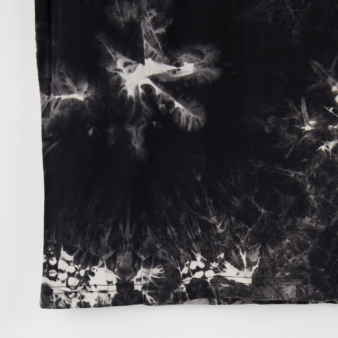 33Degrees [サーティースリーディグリーズ] タイダイ天竺Tシャツ [24A-14150JF] BLK/BEG