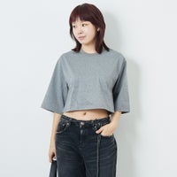 180 T.GRY&&モデル身長：167cm 着用サイズ：F&&