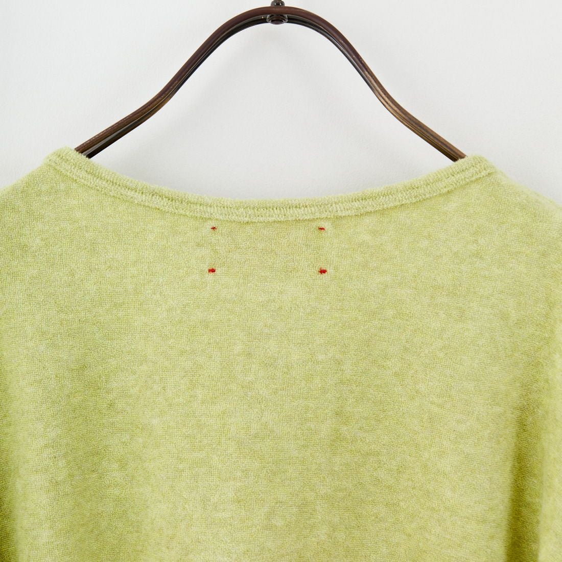 MEYAME [メヤメ] オーガニックコットンパイルカーディガン [MEY-2126] GREEN