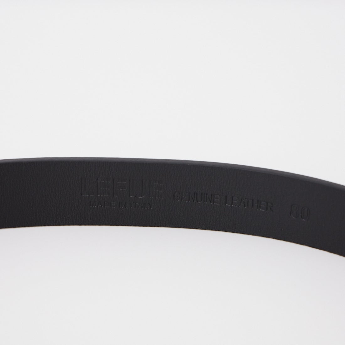 LEFIJE [レフィエ] TRESOR ベルト [M4621A] 01 BLACK