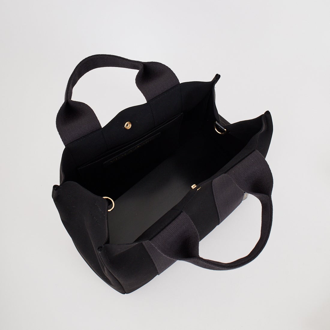 VIOLAd'ORO [ヴィオラドーロ] GINO マイクロファイバースエードトートバッグ [V-2063] BLACK/BLK