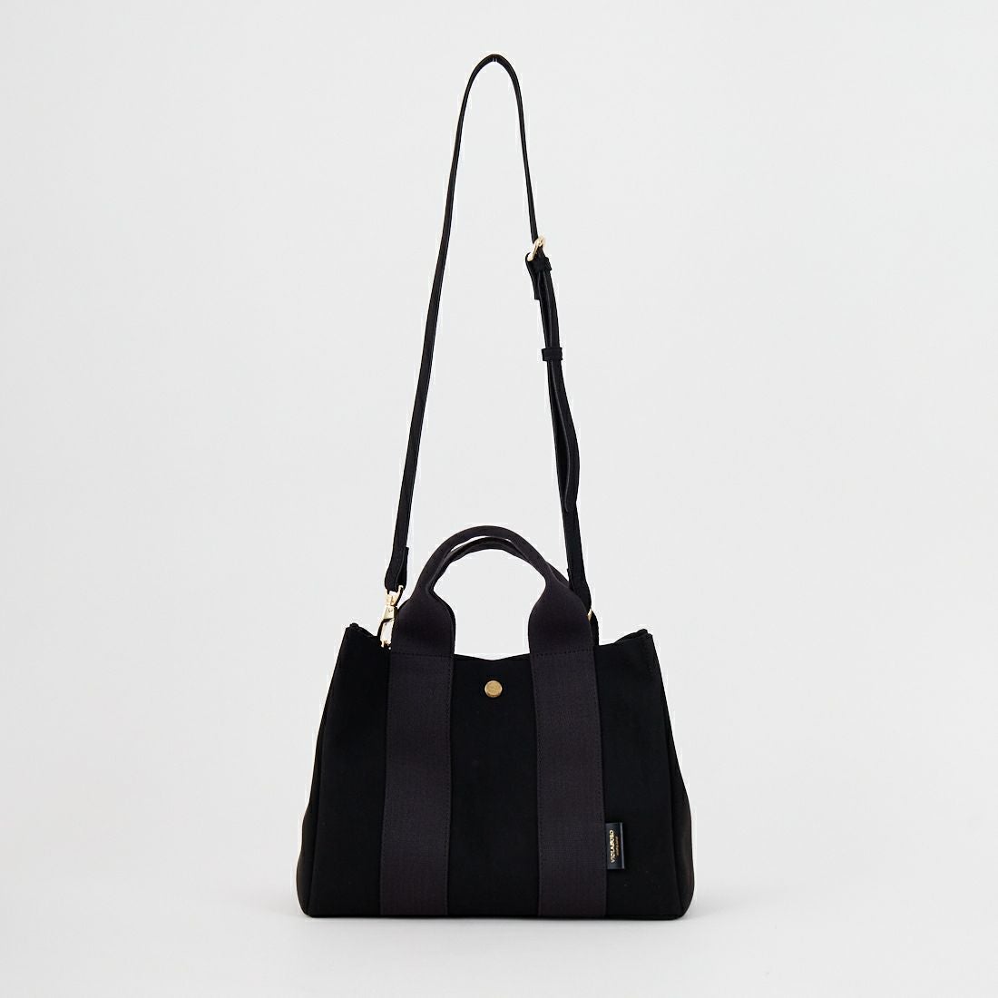 VIOLAd'ORO [ヴィオラドーロ] GINO マイクロファイバースエードトートバッグ [V-2063] BLACK/BLK