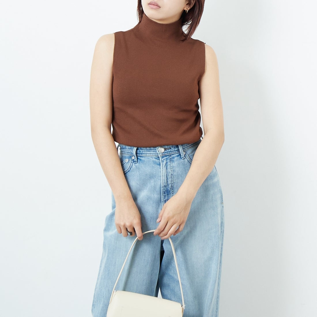 ﾌﾞﾗｳﾝ&&モデル身長：167cm 着用サイズ：2&&