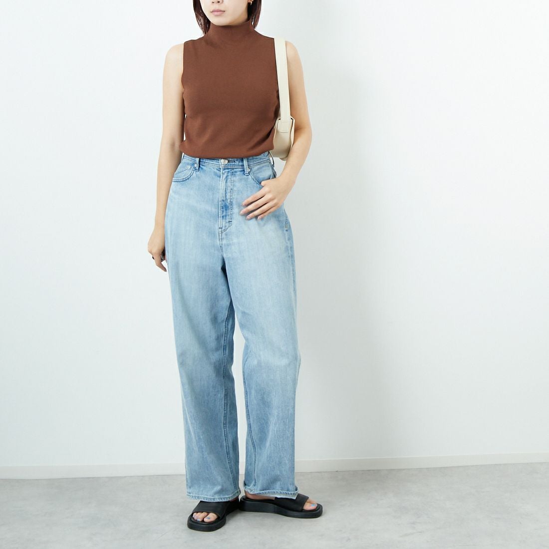 CLOCHE [クロシェ] ハイネックニットタンク [55285515]｜ジーンズ