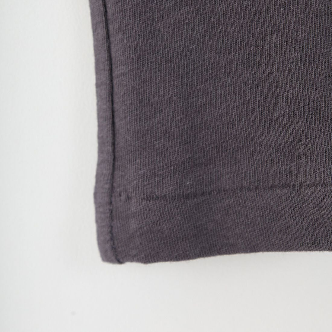 Johnbull [ジョンブル] コットンリネンハイネックTシャツ [JL252C11] 032 ﾁｬｺｰﾙ