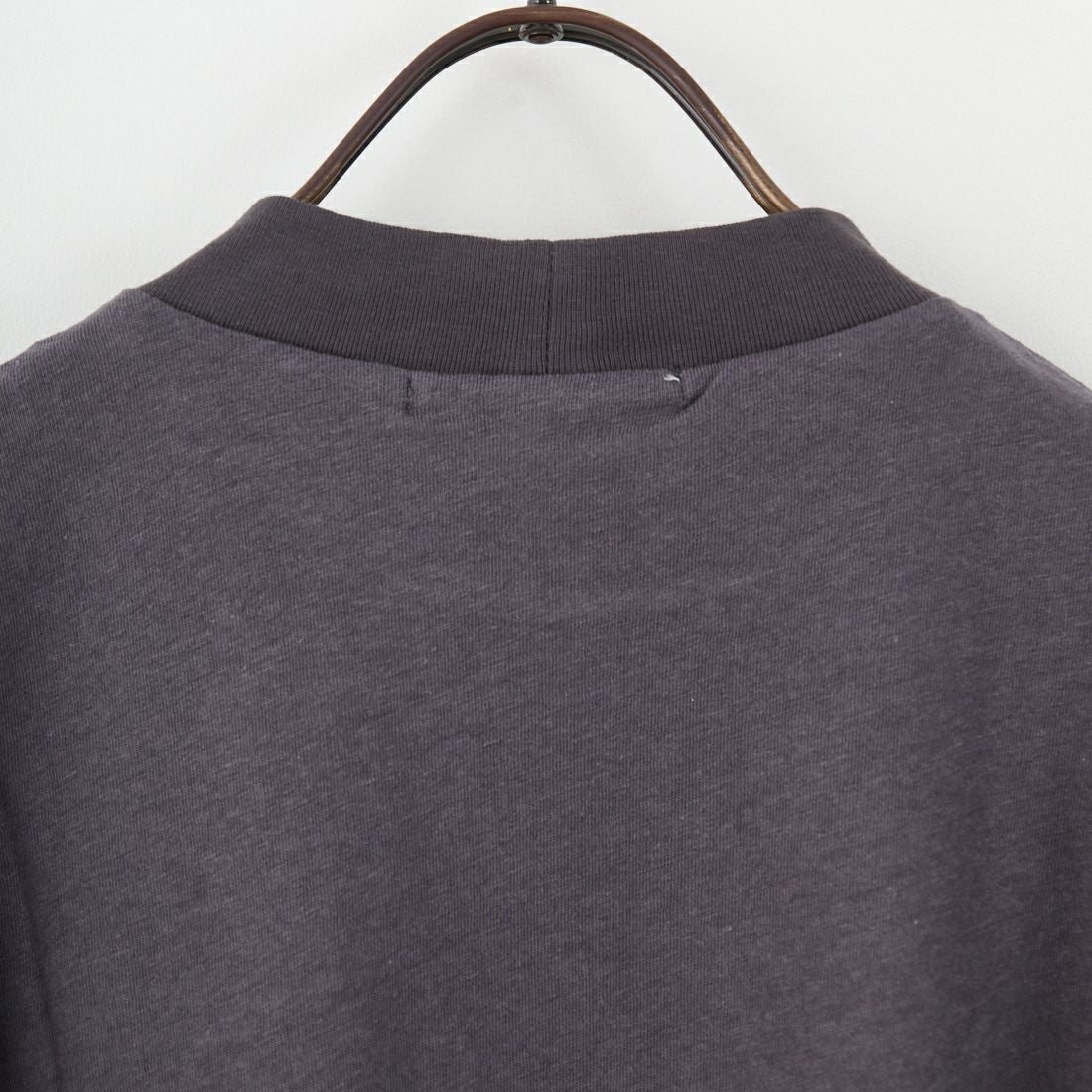 Johnbull [ジョンブル] コットンリネンハイネックTシャツ [JL252C11] 032 ﾁｬｺｰﾙ