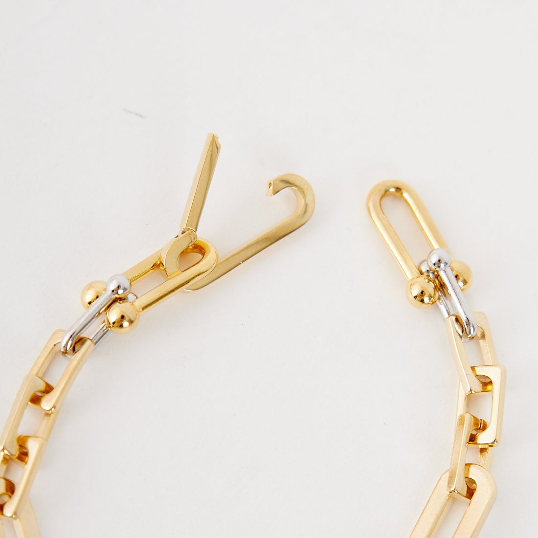 EO [イオ] ミックスチェーンブレスレット [EO25AW-16] GOLD