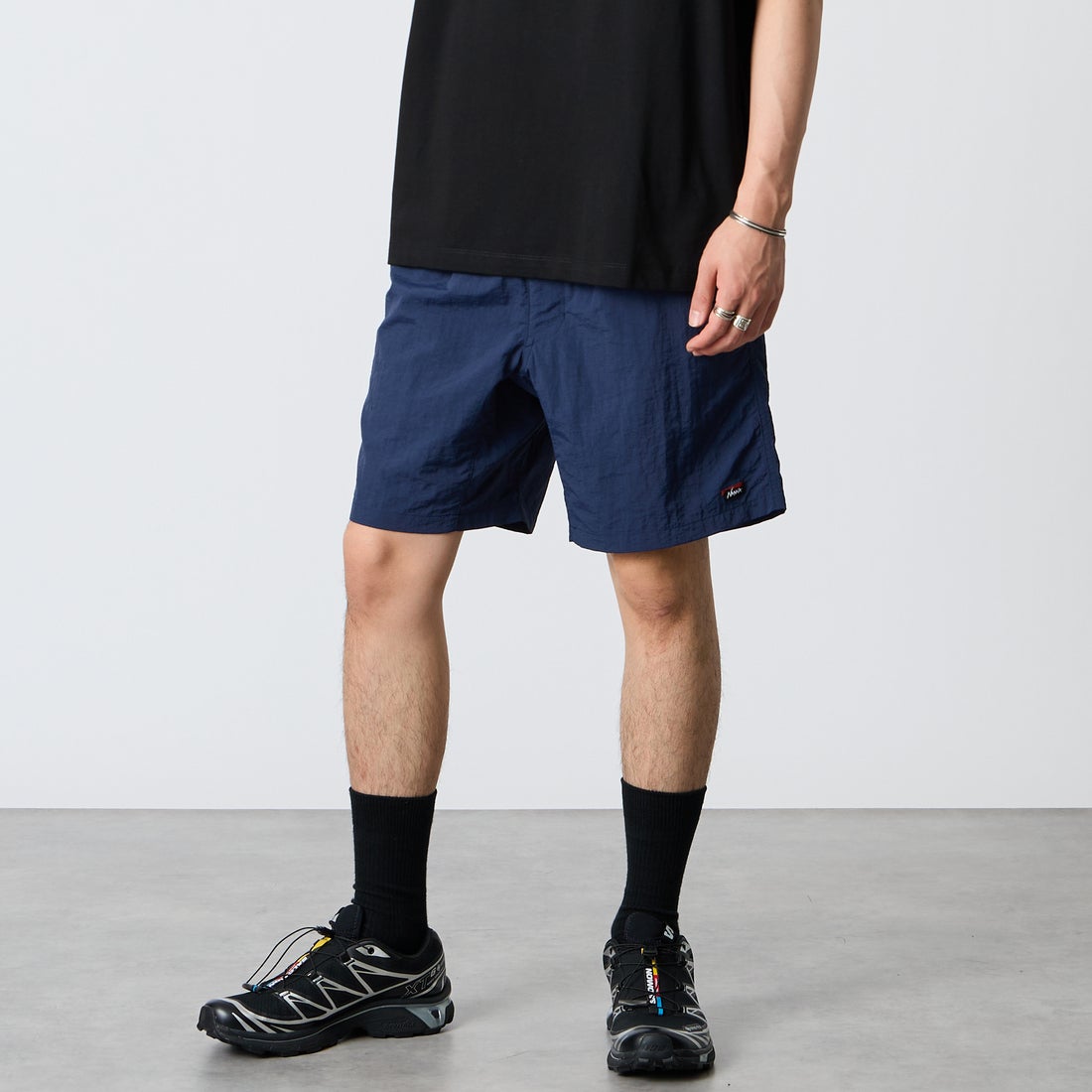 NVY&&モデル身長：177cm 着用サイズ：M&&