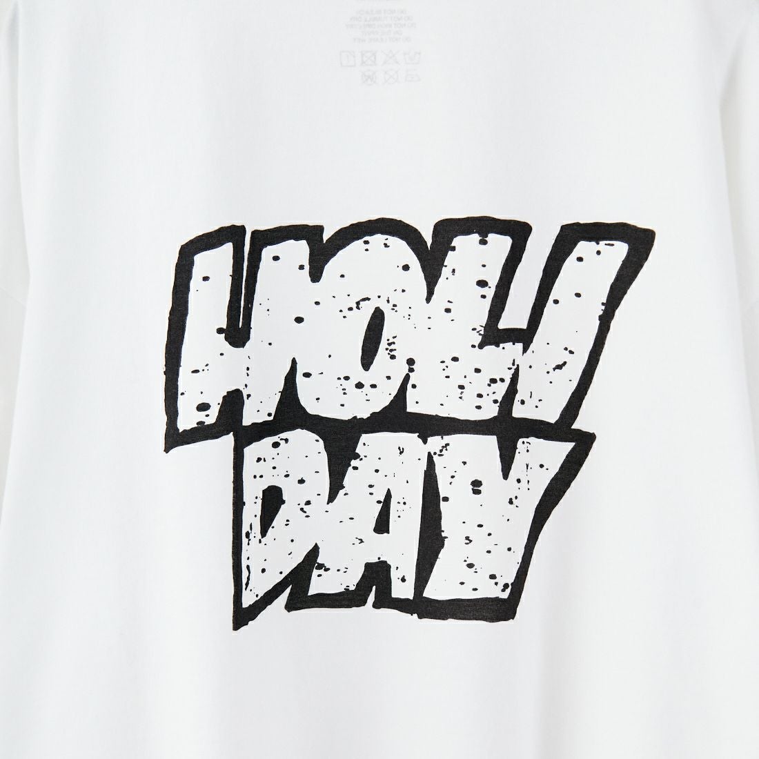 HOLIDAY [ホリデイ] スーパーファイン ショートスリーブTシャツ [25101125] WHITE