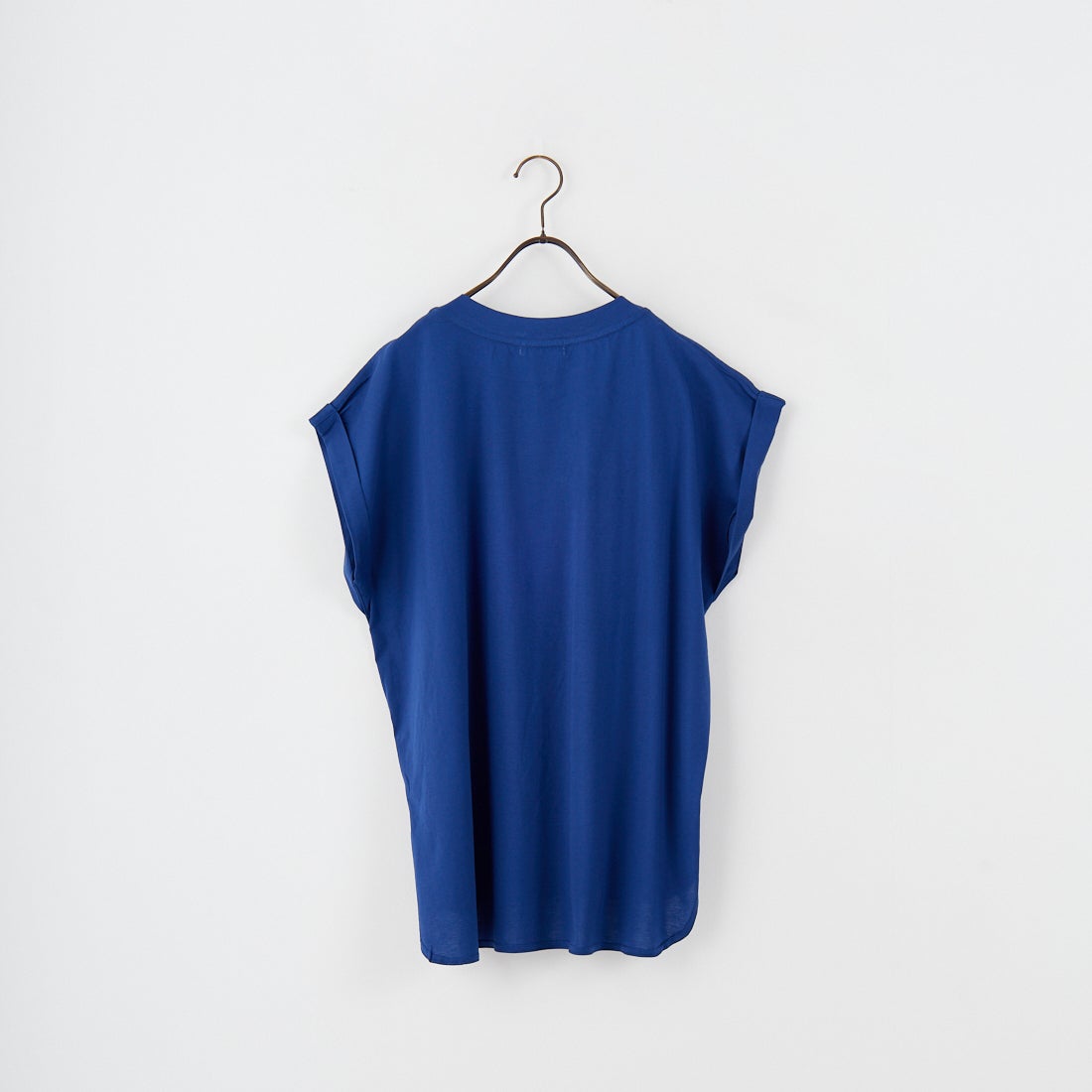 Jf Ready Made [ジェイエフレディメイド] シルケット天竺 ハイネックノースリーブTシャツ [3103105] 501 ﾌﾞﾙｰ
