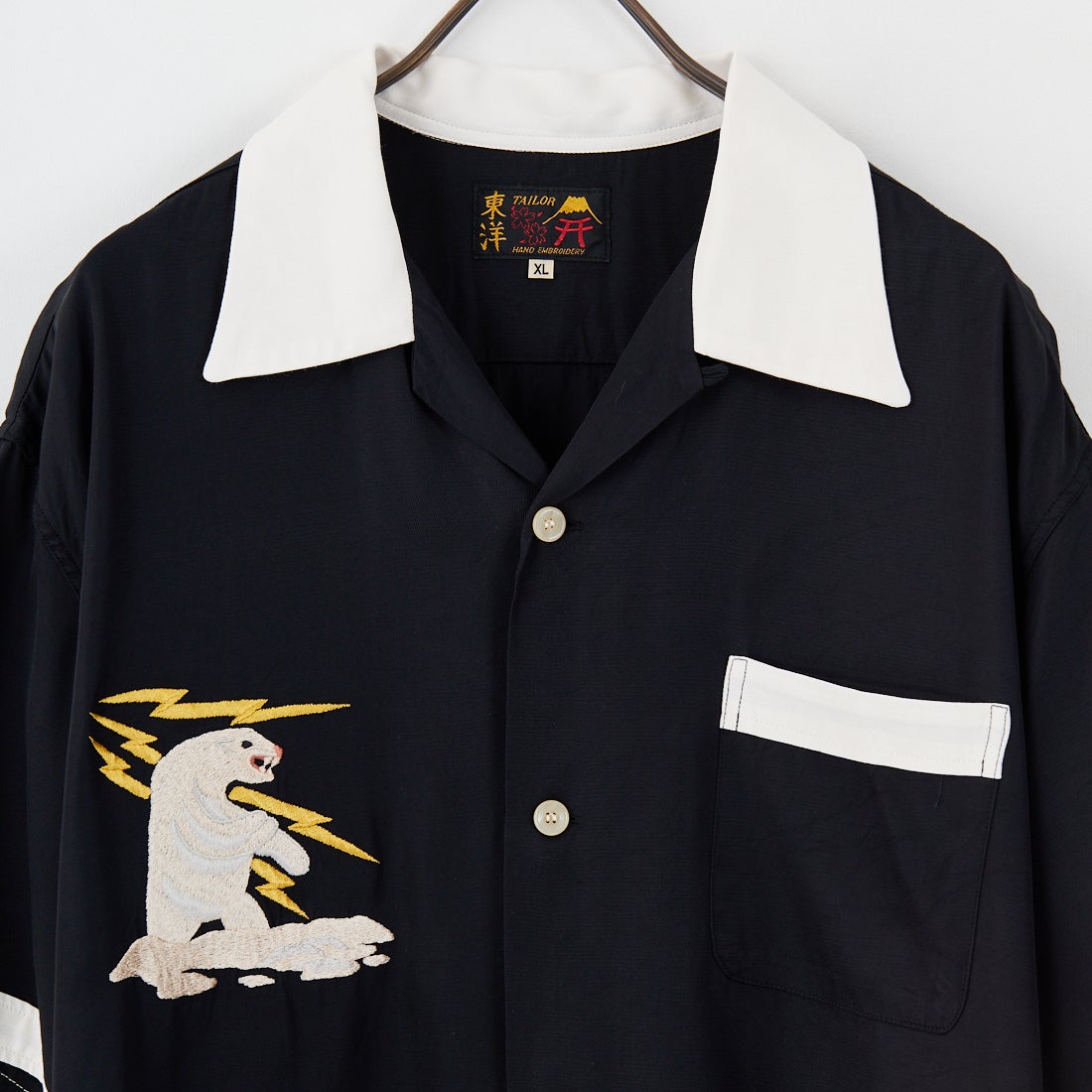 TAILOR TOYO [テーラートウヨウ] SUKAシャツ [TT39507] 119 BLACK