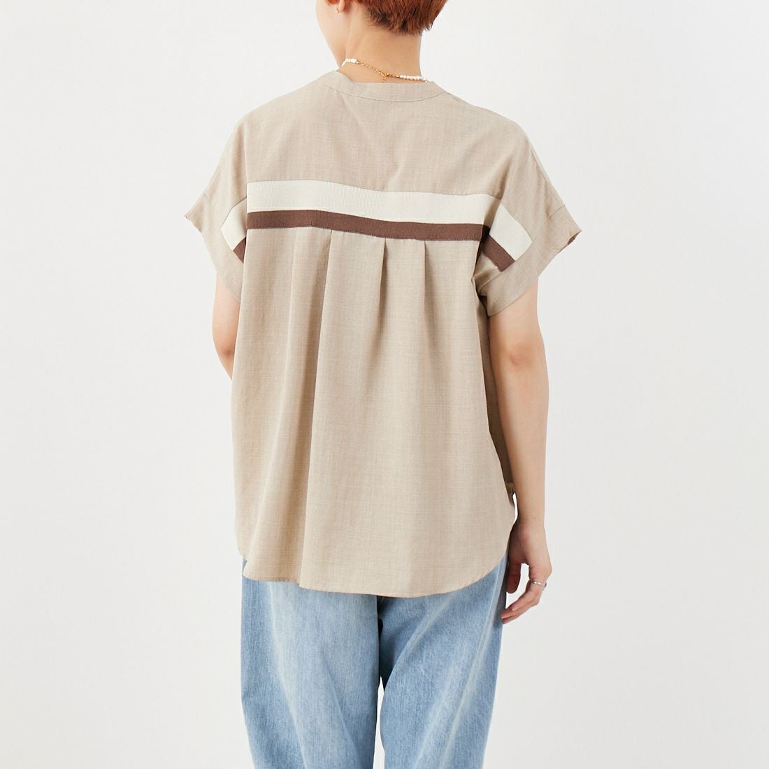 ﾍﾞｰｼﾞｭ&&モデル身長：160cm 着用サイズ：F&&