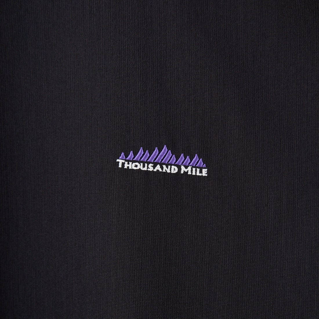 THOUSAND MILE [サウザンド マイル] ドローコードTシャツ [TM251HA00881] BLACK