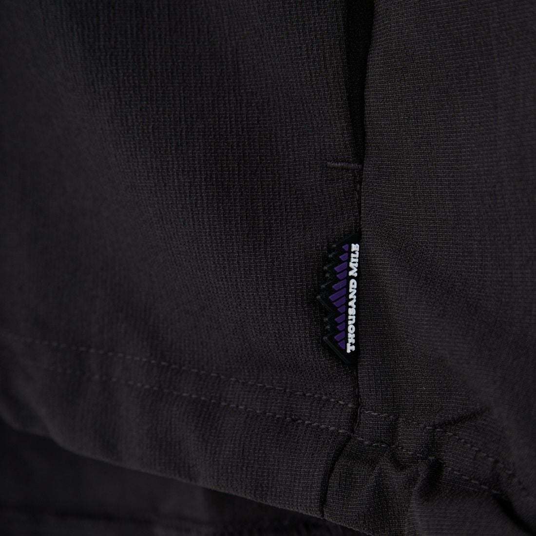 THOUSAND MILE [サウザンド マイル] ドローコードTシャツ [TM251HA00881] BLACK