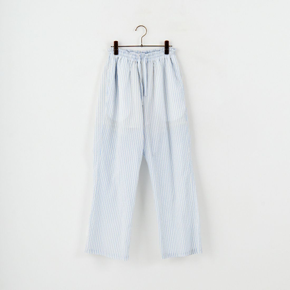 MEYAME [メヤメ] ライトコットン ストライプパンツ [MEY-2106] BLUE