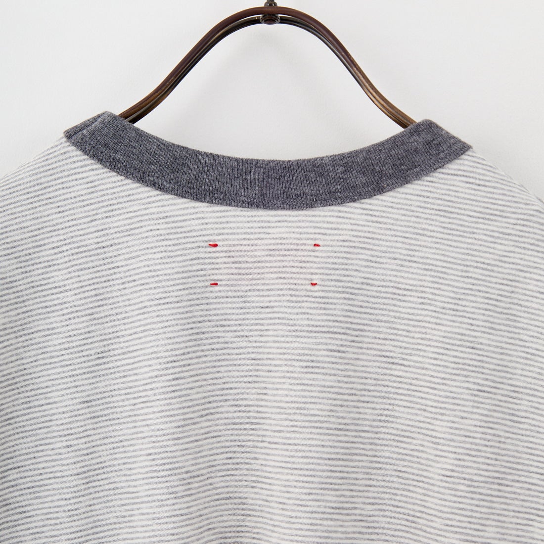 MEYAME [メヤメ] オーガニックコットンボーダーTシャツ [MEY-2123] GREY