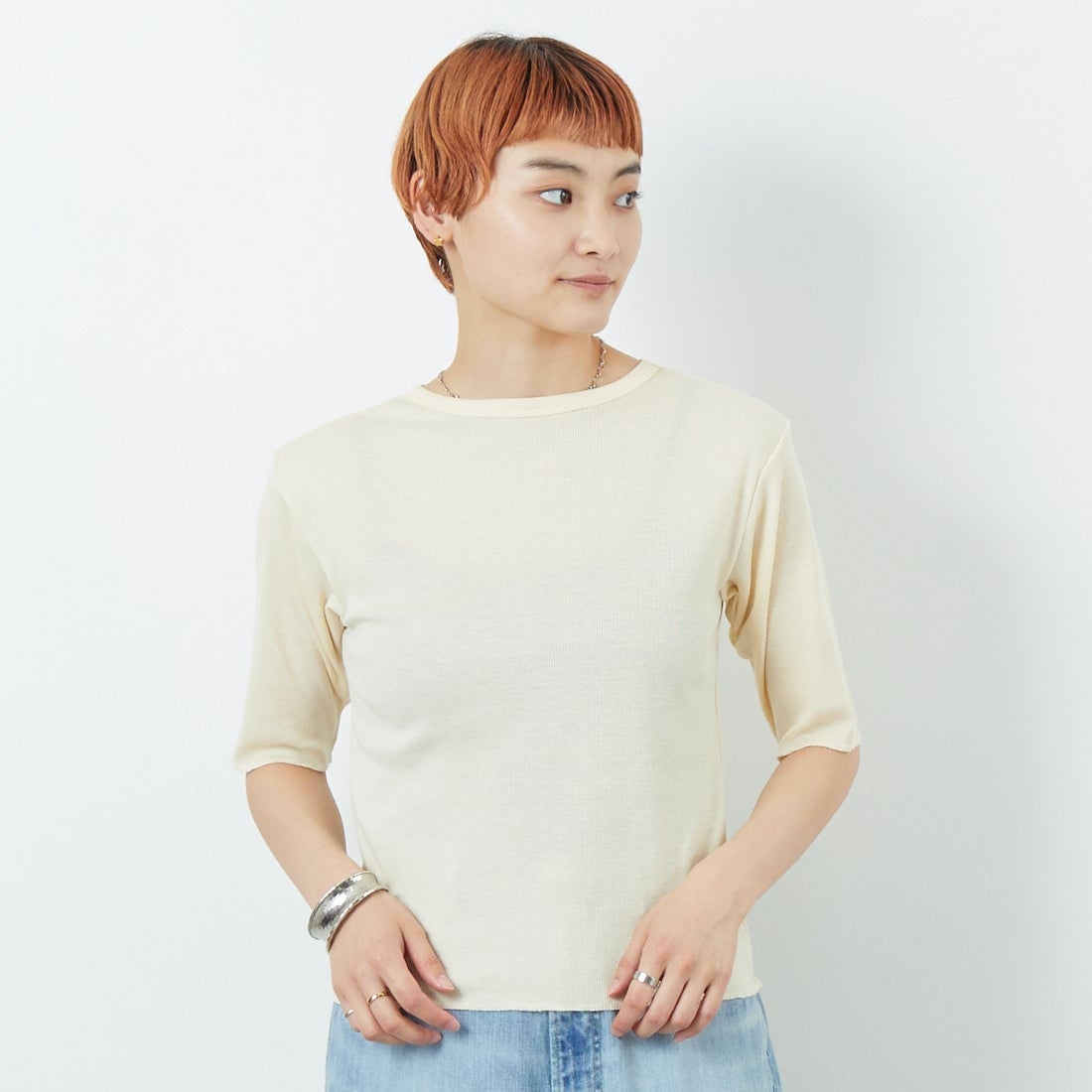 CREAM&&モデル身長：160cm 着用サイズ：F&&