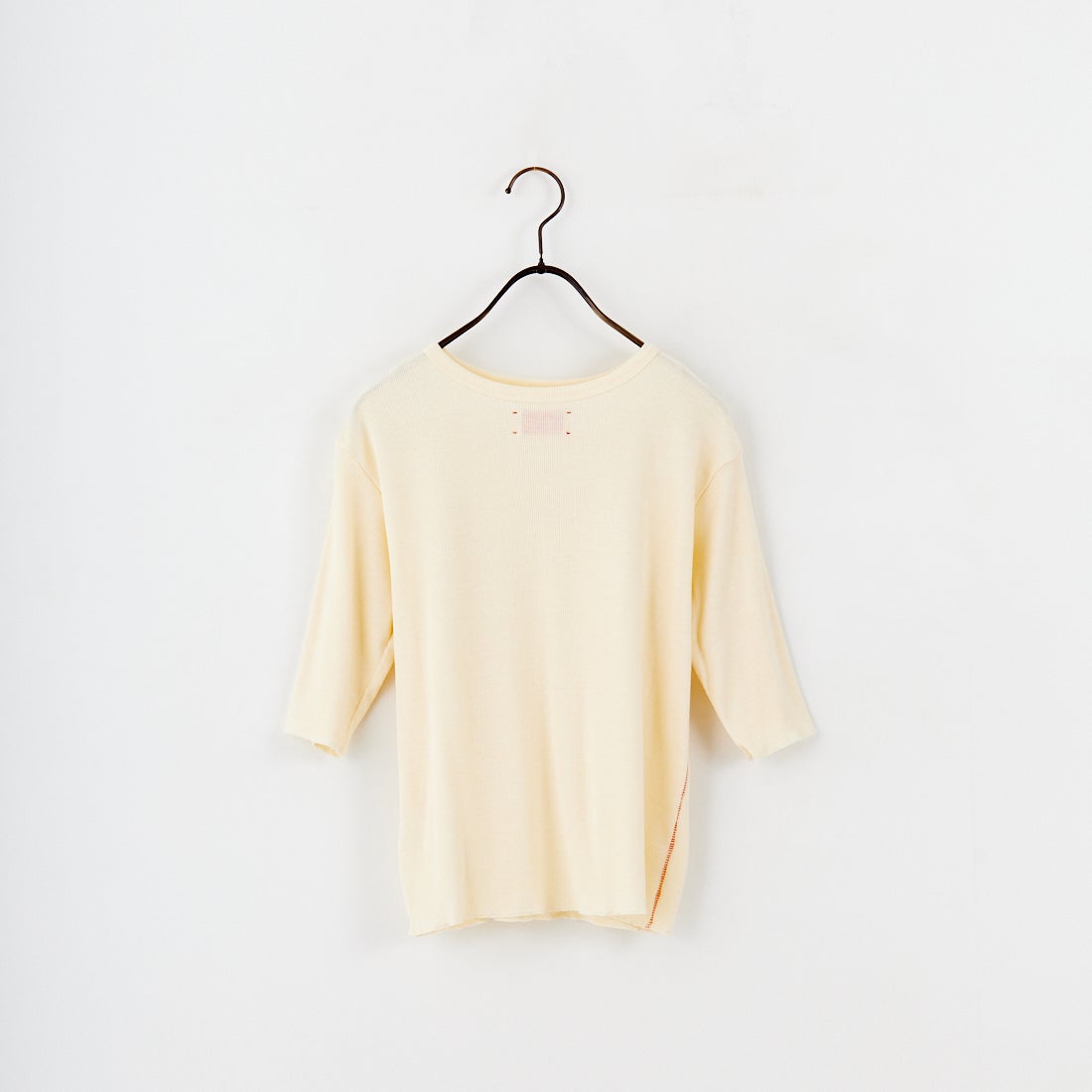MEYAME [メヤメ] リブハーフスリーブTシャツ [MEY-2117] CREAM