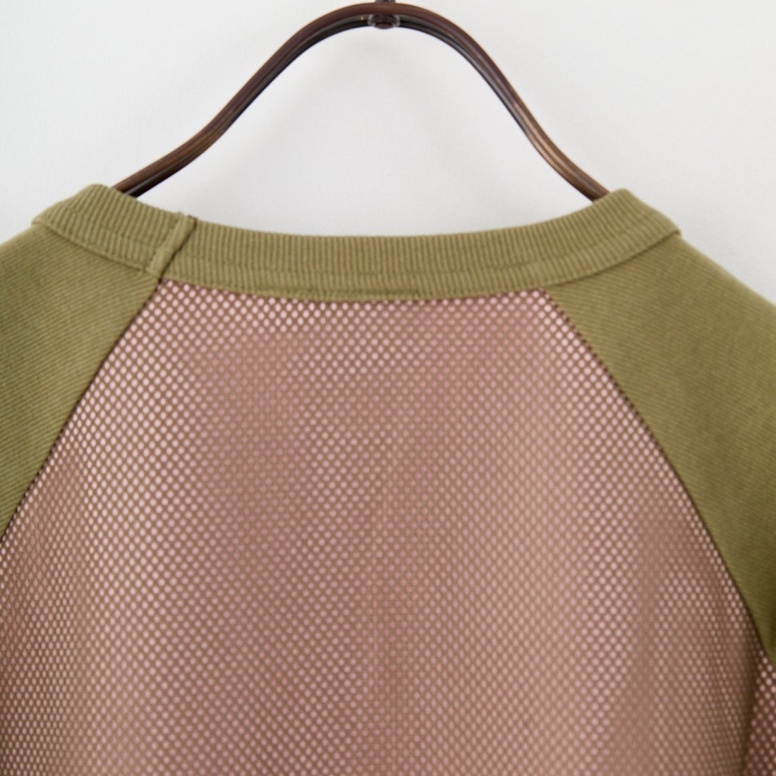 X-girl [エックスガール] ナンバリング ラグランベイビーTシャツ [105252013006] OLIVE