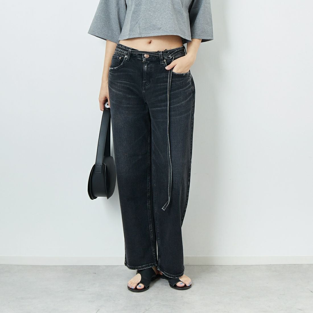 YANUK [ヤヌーク] ワイドストレート LILITH [57153077]｜ジーンズ
