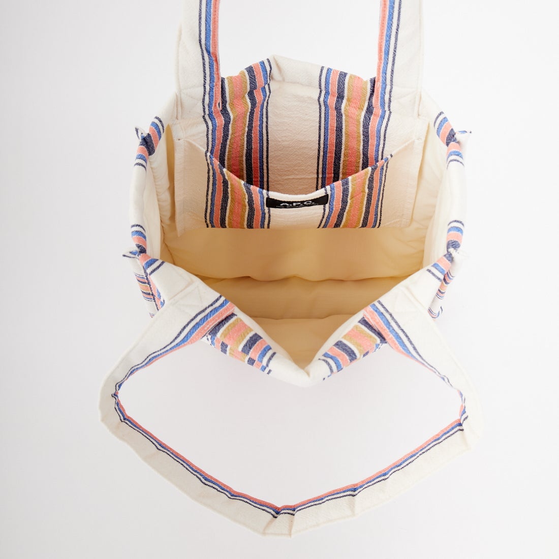 A.P.C. [アー・ペー・セー] Lou トートバッグ [TOTE-LOU-COTON] 91 ECRU