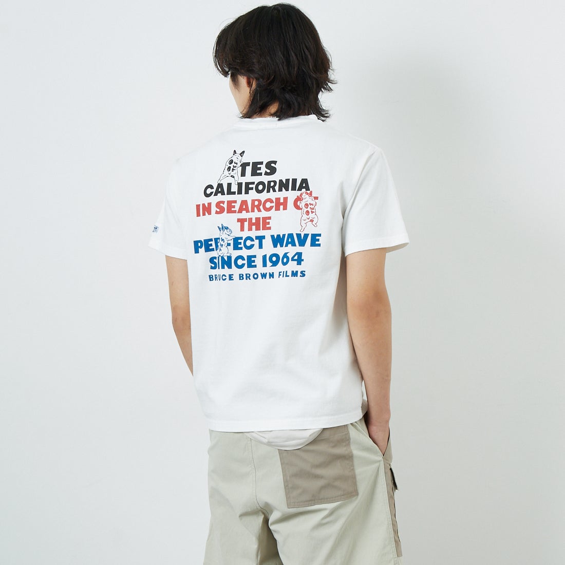 The Endless Summer [エンドレスサマー] 3カラーロゴプリントTシャツ