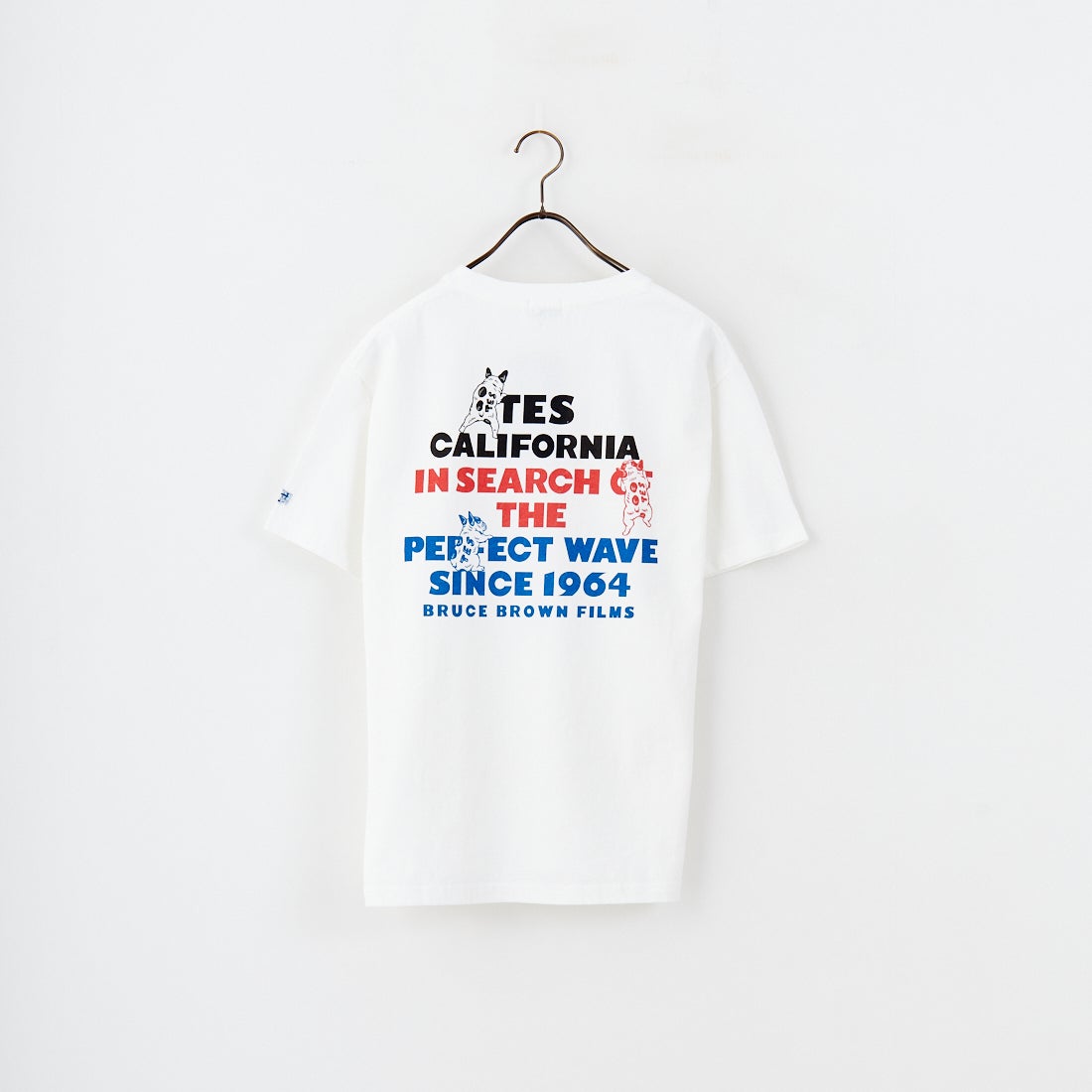 The Endless Summer [エンドレスサマー] 3カラーロゴプリントTシャツ [FH-25574338] 07 WHITE