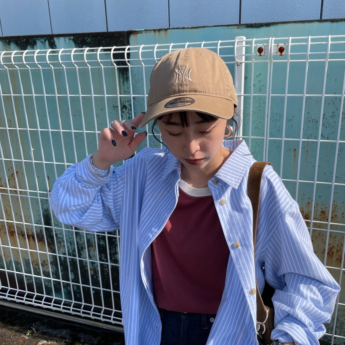 NEW ERA [ニューエラ] 別注 9TWENTY ニューヨーク・ヤンキース [14867718-JF] KHAKI