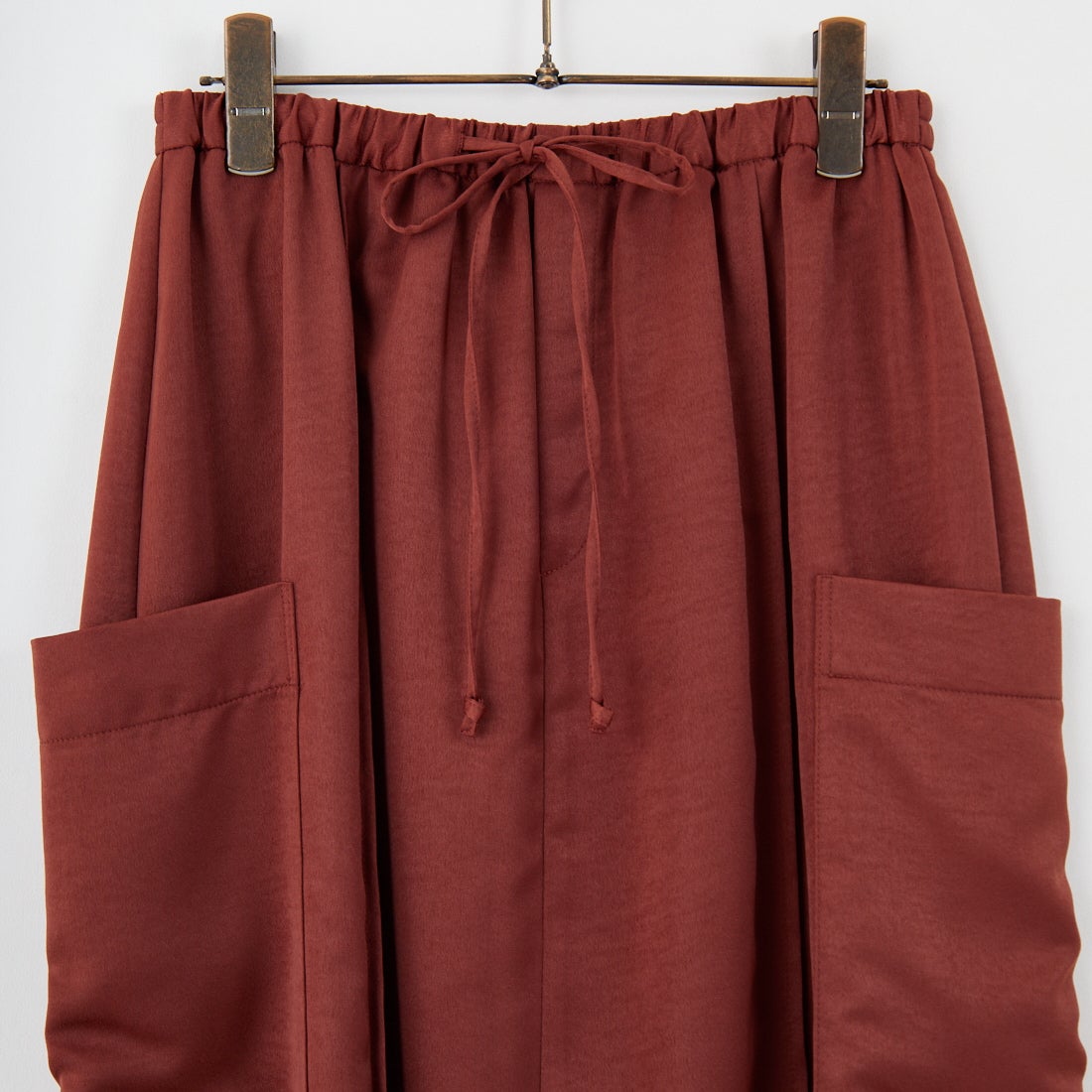 CHIGNON [シニヨン] サテンポケットスカート [2653-352MK] BROWN