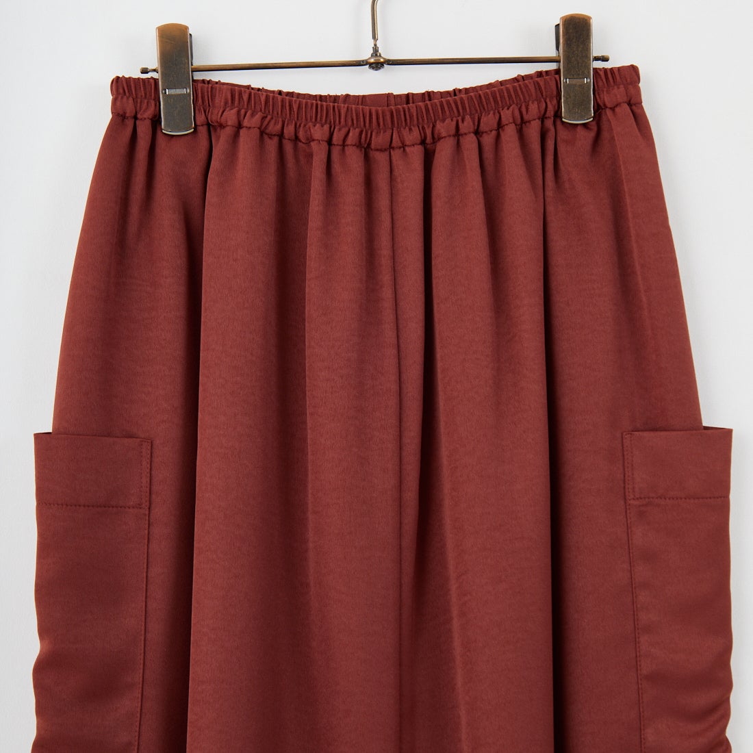 CHIGNON [シニヨン] サテンポケットスカート [2653-352MK] BROWN