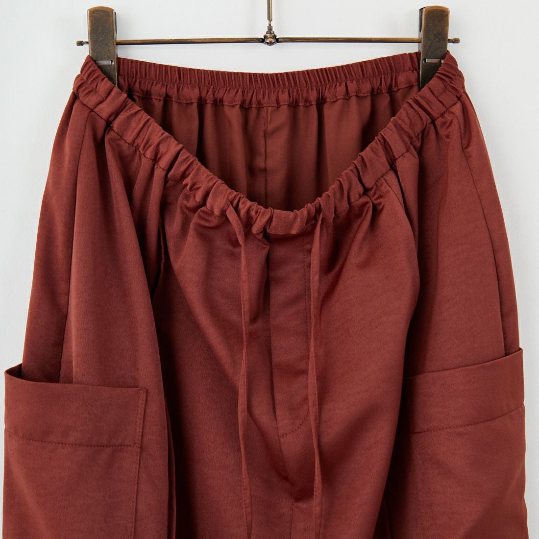 CHIGNON [シニヨン] サテンポケットスカート [2653-352MK] BROWN