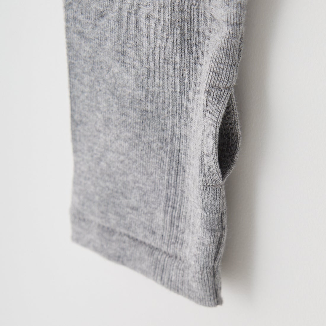 Robert P.Miller [ロバートピーミラー] 別注 配色パネルリブ ボートネックTシャツ [RM254-2041IN-JF] M.GRAY