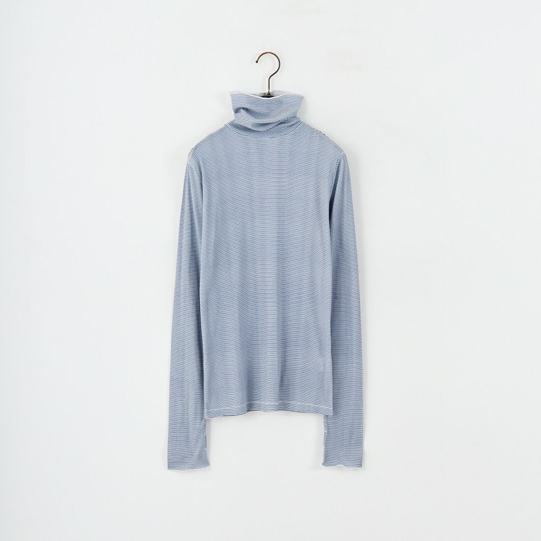 Robert P.Miller [ロバートピーミラー] 別注 パネルリブ シアータートルTシャツ [RM254-2116IN-JF] NAVY BD