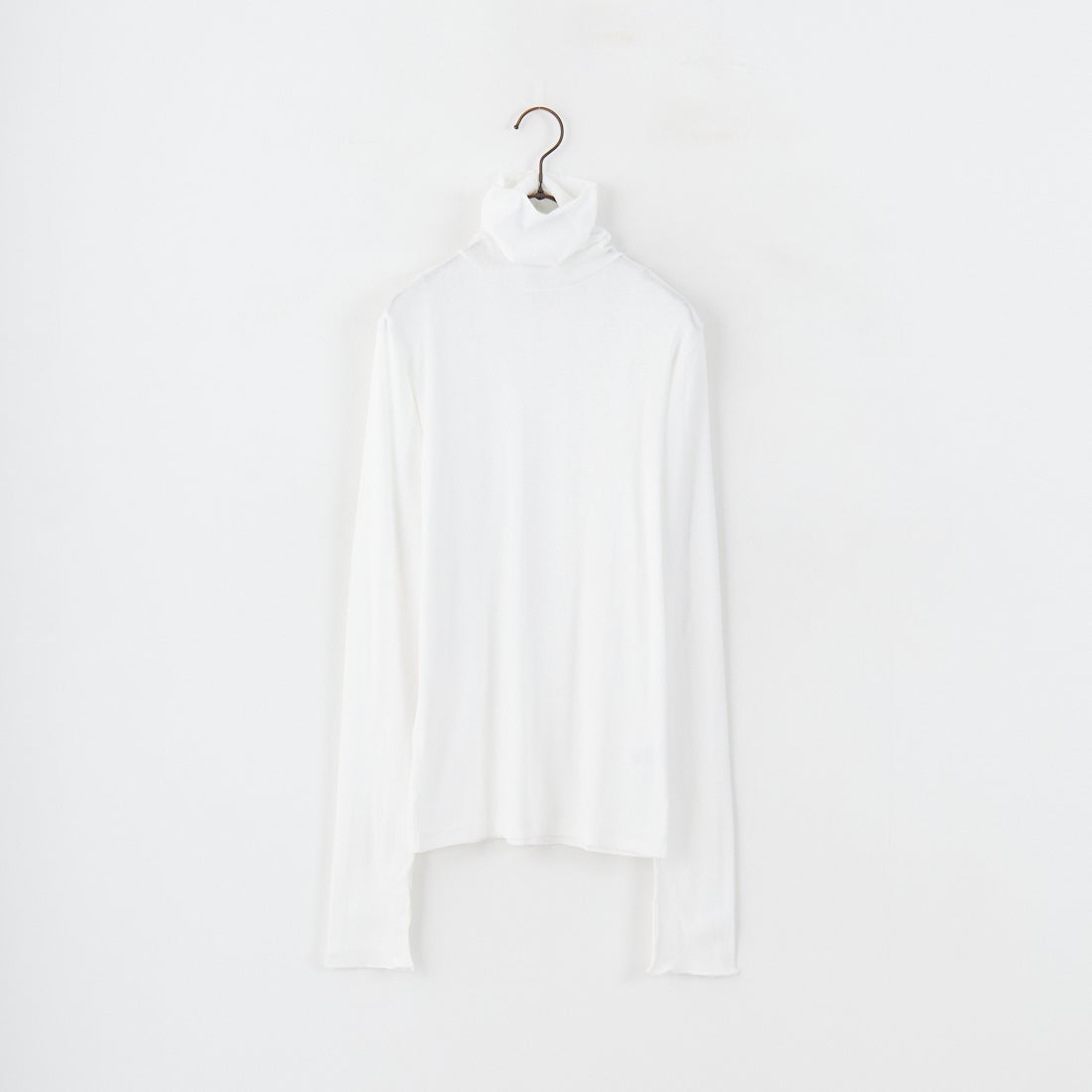 Robert P.Miller [ロバートピーミラー] 別注 パネルリブ シアータートルTシャツ [RM254-2116IN-JF] OFF WHITE