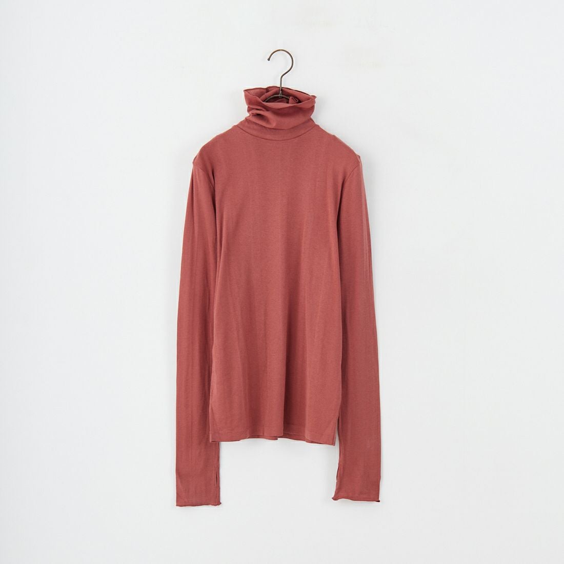 Robert P.Miller [ロバートピーミラー] 別注 パネルリブ シアータートルTシャツ [RM254-2116IN-JF] SEPIA