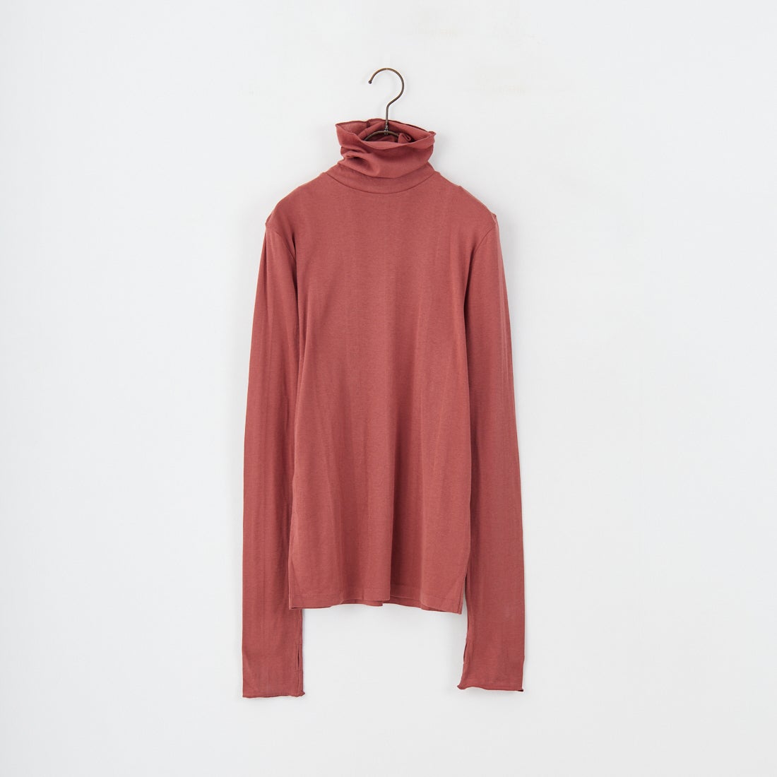 Robert P.Miller [ロバートピーミラー] 別注 パネルリブ シアータートルTシャツ [RM254-2116IN-JF] SEPIA