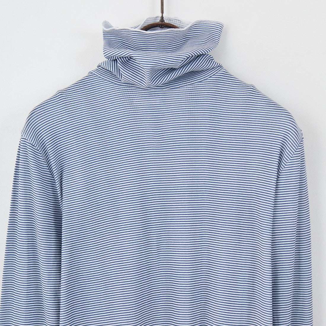 Robert P.Miller [ロバートピーミラー] 別注 パネルリブ シアータートルTシャツ [RM254-2116IN-JF] NAVY BD