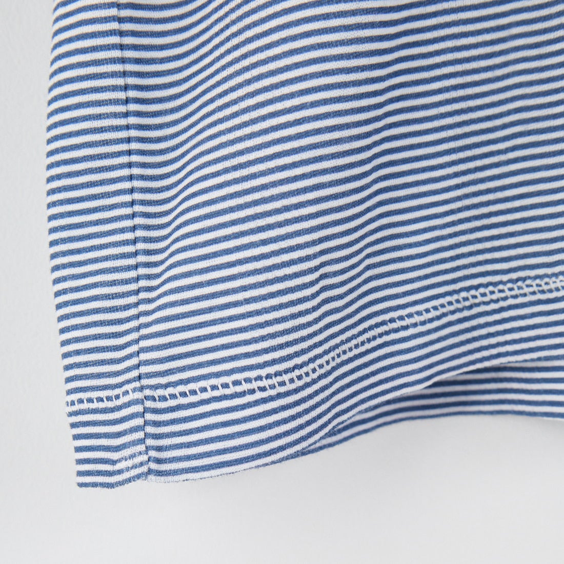 Robert P.Miller [ロバートピーミラー] 別注 パネルリブ シアータートルTシャツ [RM254-2116IN-JF] NAVY BD