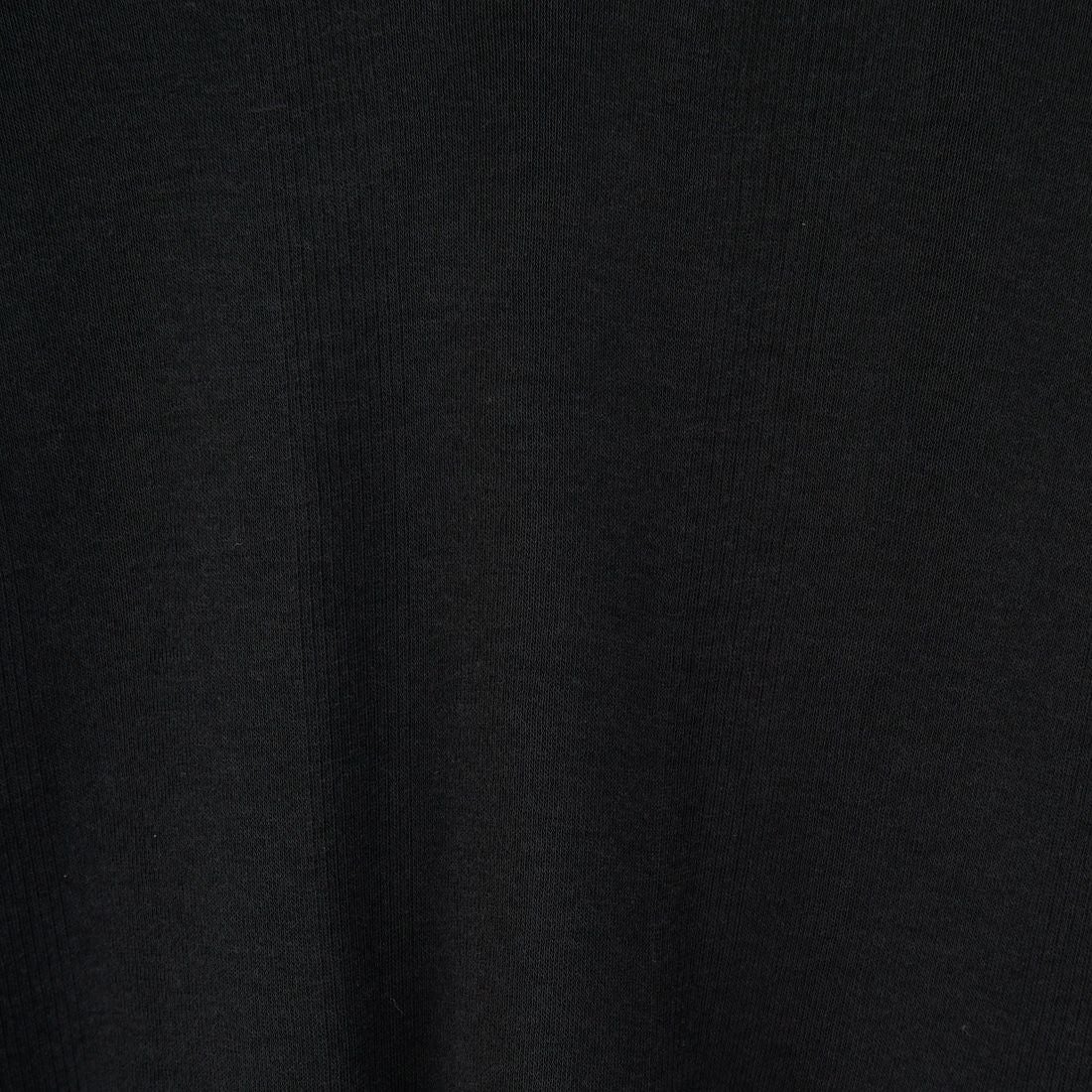 Robert P.Miller [ロバートピーミラー] 別注 パネルリブ シアータートルTシャツ [RM254-2116IN-JF] BLACK