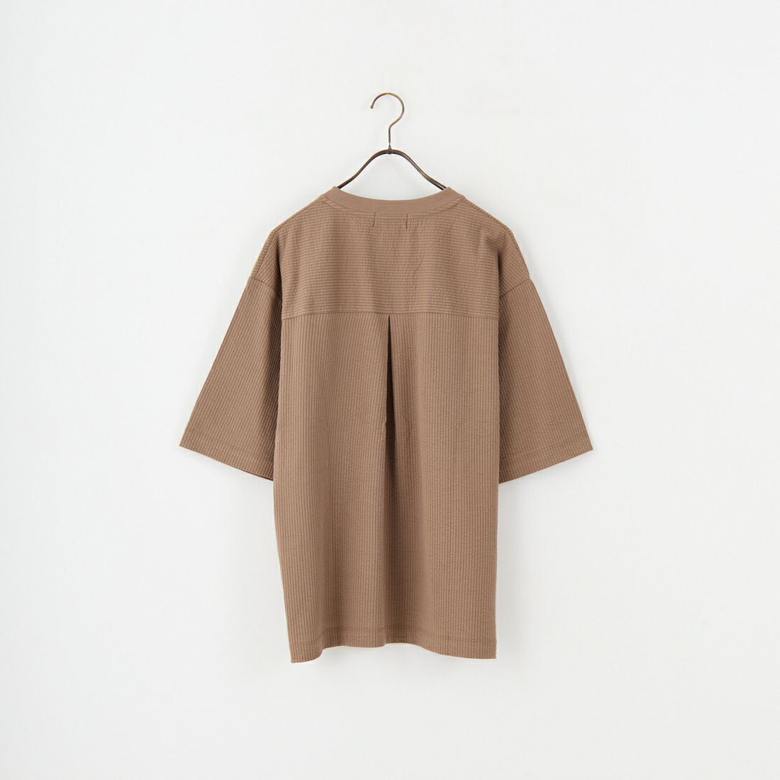 Jeans Factory Clothes [ジーンズファクトリークローズ] カットサッカータッククルーネックTシャツ [AK251923] MOCA