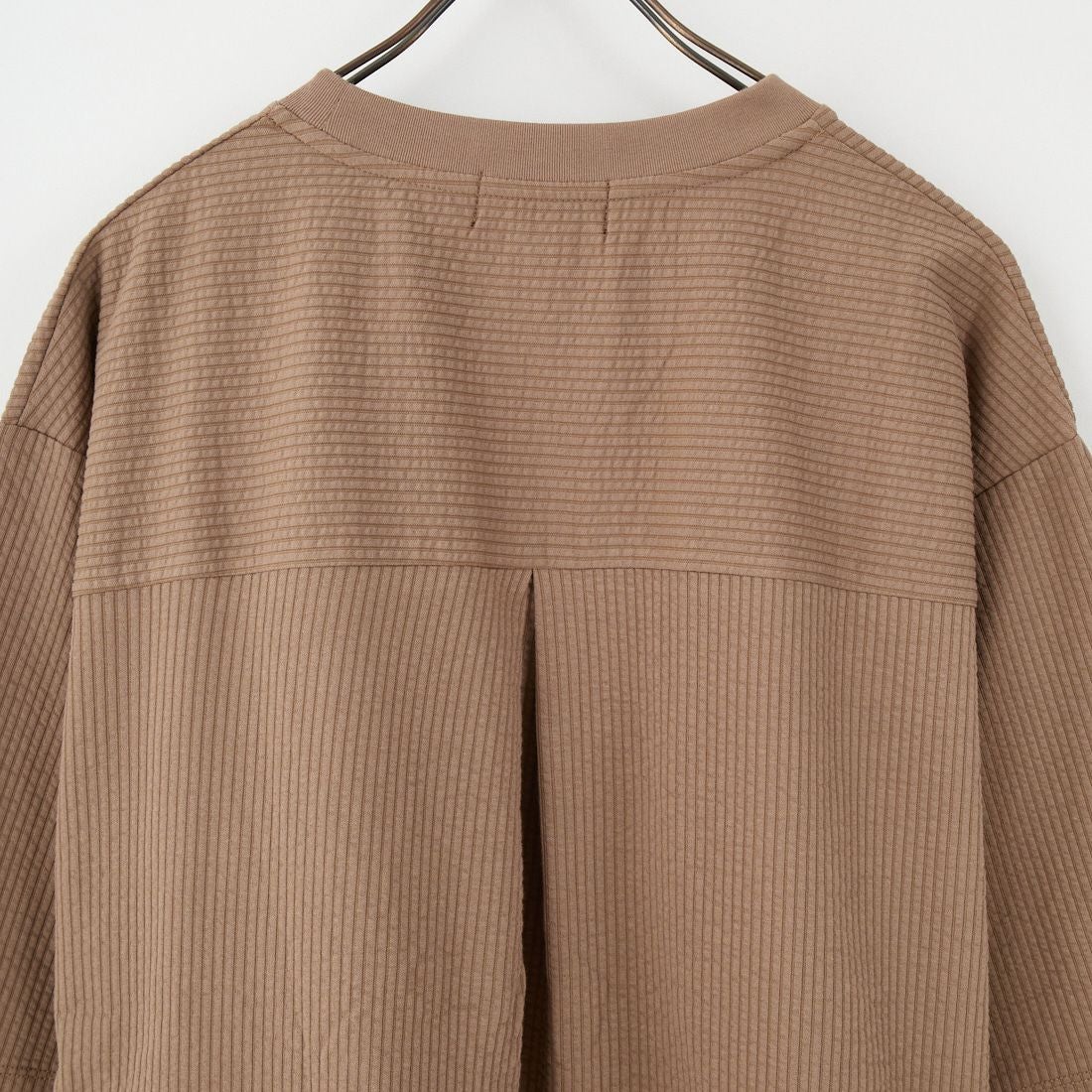 Jeans Factory Clothes [ジーンズファクトリークローズ] カットサッカータッククルーネックTシャツ [AK251923] MOCA