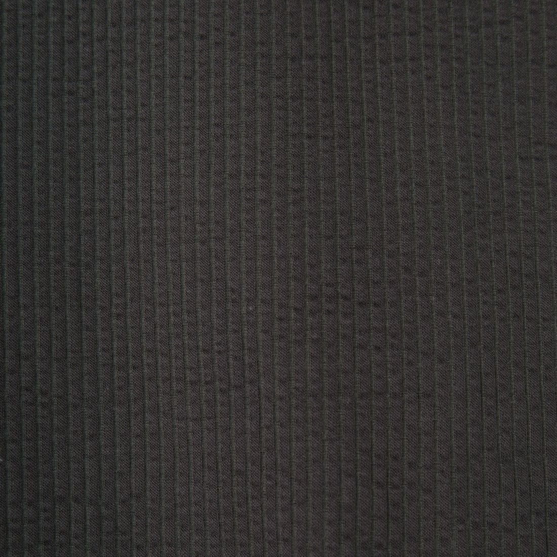 Jeans Factory Clothes [ジーンズファクトリークローズ] カットサッカータッククルーネックTシャツ [AK251923] S.BLACK