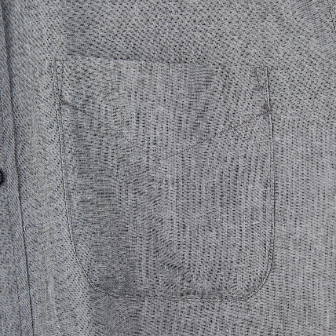 Jeans Factory Clothes [ジーンズファクトリークローズ] 麻レーヨンムラプリント レギュラーカラーシャツ [EPC-51104] 4 CHARCOAL