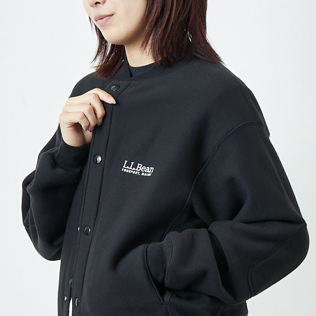 L.L.BEAN [エルエルビーン] ウィンスロップジャケット [5575-2133] 48 NIGHT &&モデル身長：167cm 着用サイズ：M&&