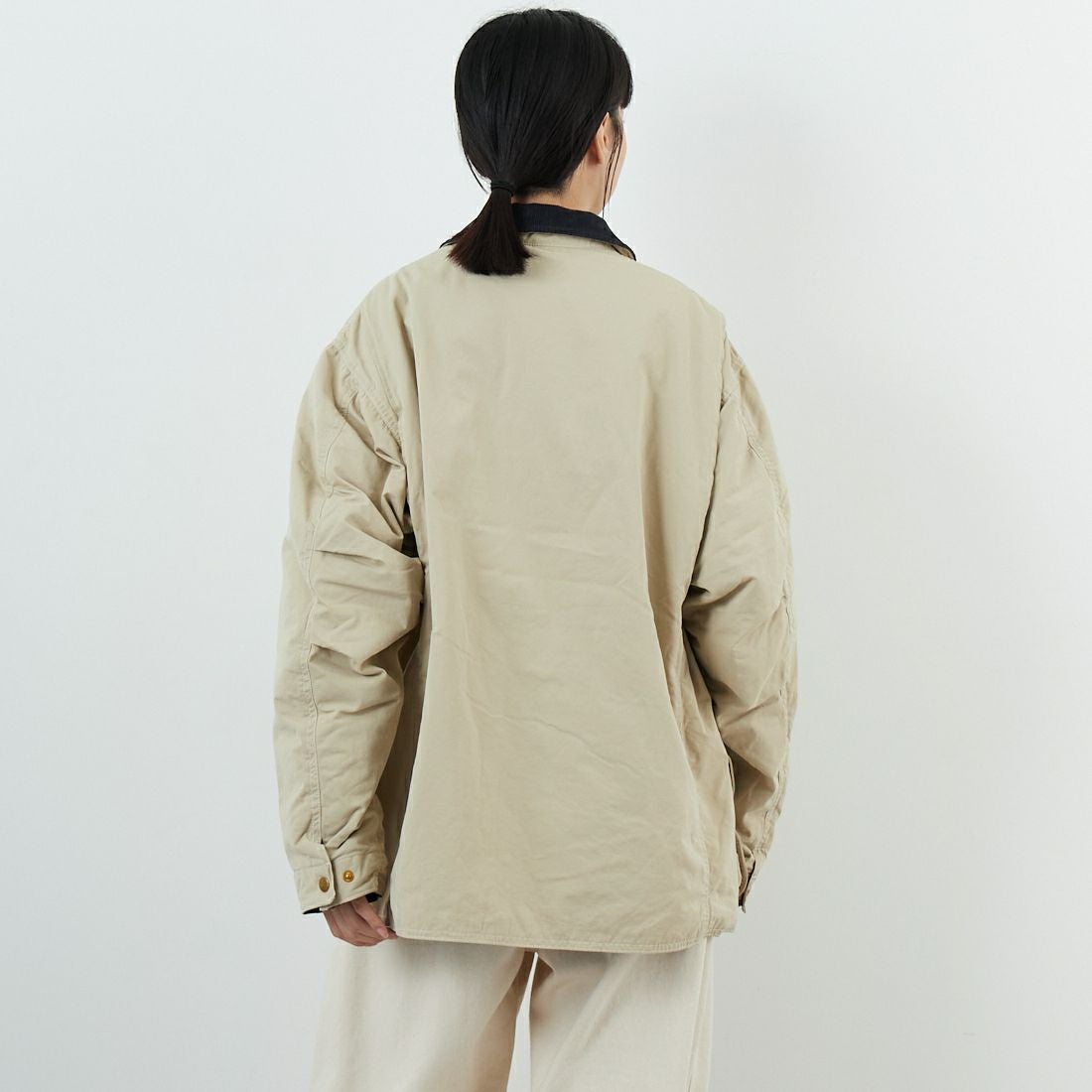 L.L.BEAN [エルエルビーン] ビーンズ インサレーテッドフィールドコート [5575-2042] 71 LT BEIG &&モデル身長：162cm 着用サイズ：S&&