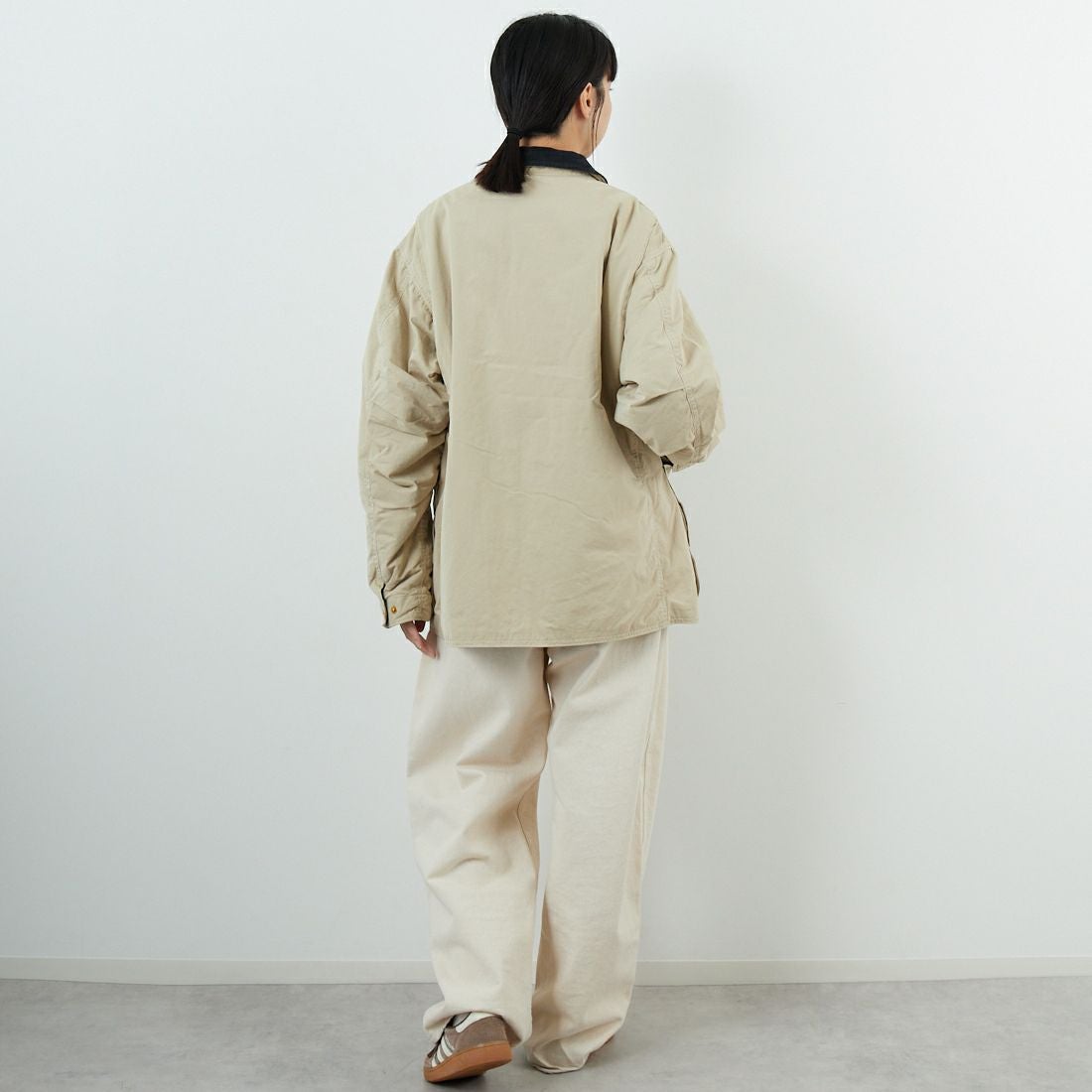 L.L.BEAN [エルエルビーン] ビーンズ インサレーテッドフィールドコート [5575-2042] 71 LT BEIG &&モデル身長：162cm 着用サイズ：S&&