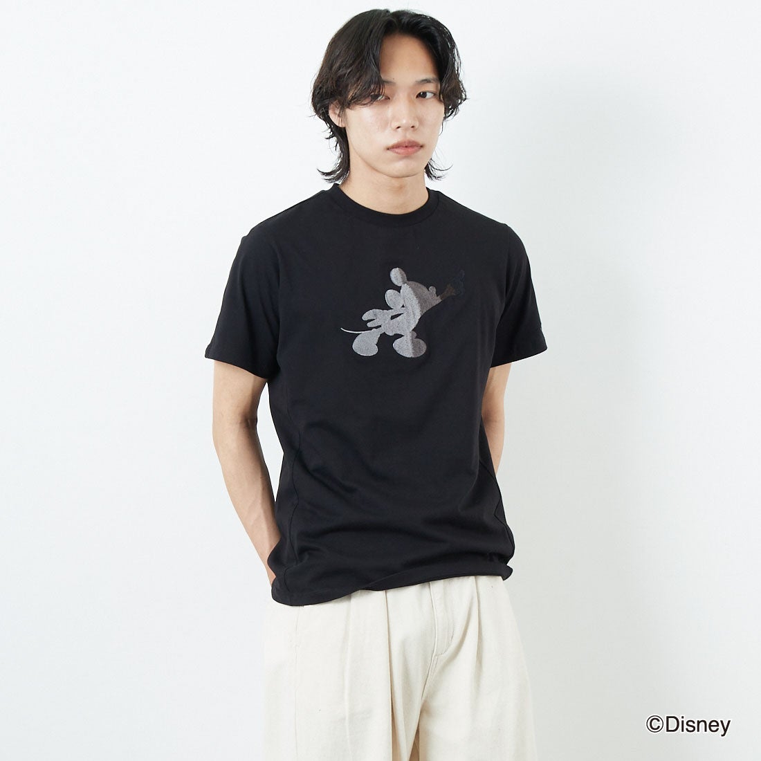 SN90 BLACK&&モデル身長：179cm 着用サイズ：M&&