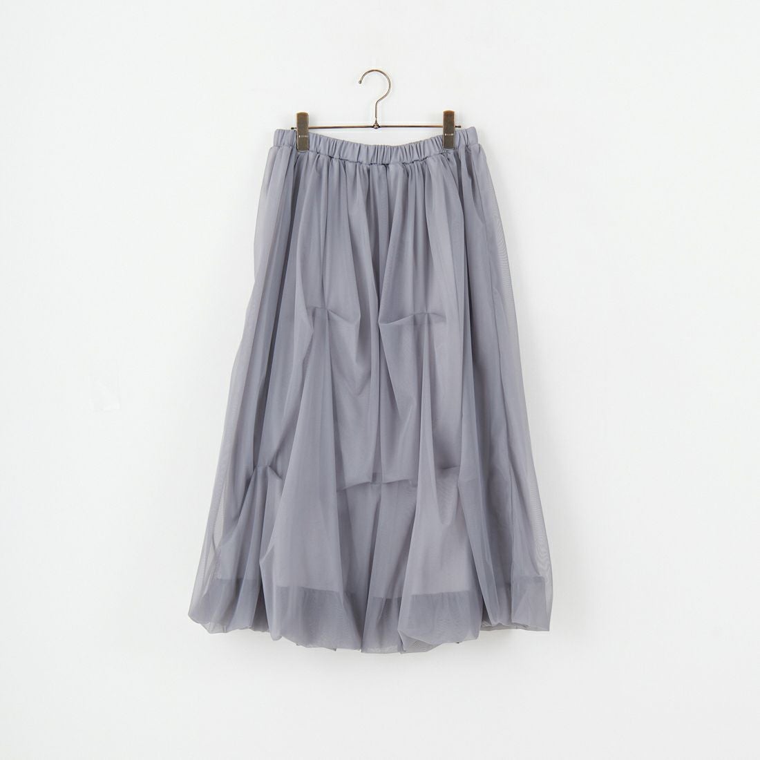 Jeans Factory Clothes [ジーンズファクトリークローズ] チュールタックバルーンスカート [21254062] 002 ｸﾞﾚｰ